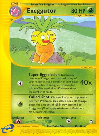 Exeggutor (12)/147 - Aquapolis-1