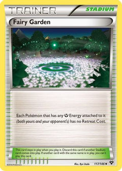 Fairy Garden 117/146 - XY Base Set Reverse Holofoil-1