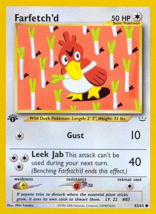 Farfetch'd 43/64 - Neo Revelation Unlimited-1