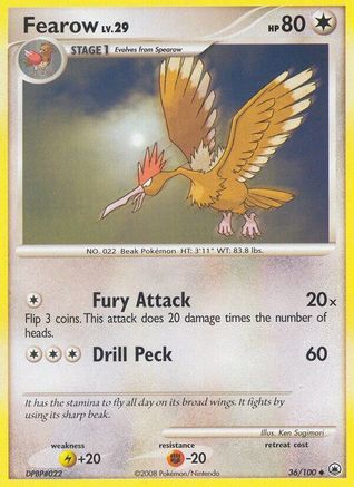 Fearow/100 - Majestic Dawn Reverse Holofoil-1