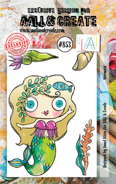 AALL and Create Stamp Set - 853 - Mermaid-1