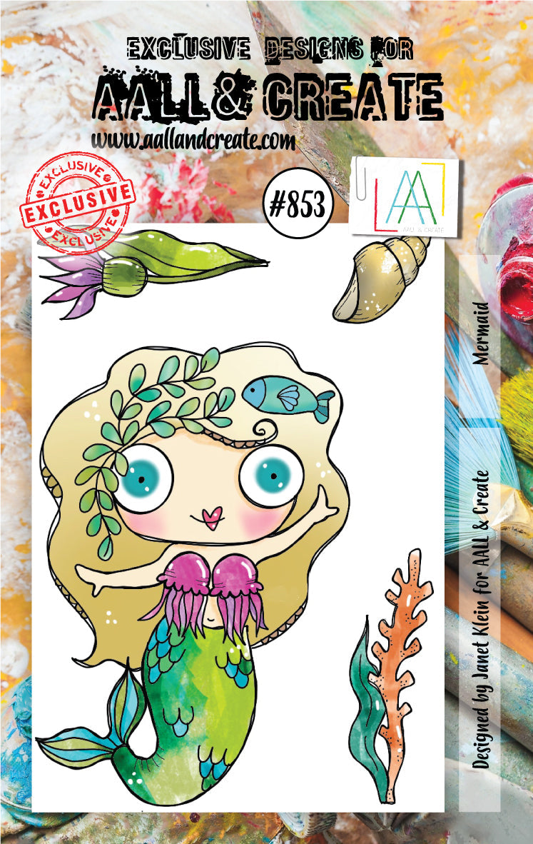 AALL and Create Stamp Set - 853 - Mermaid-1