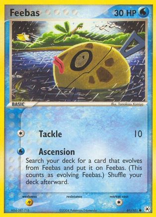 Feebas 61/101 - Hidden Legends-1