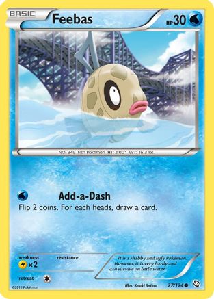 Feebas 27/124 - Dragons Exalted-1