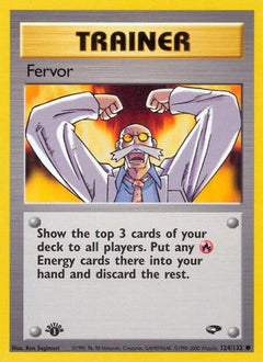 Fervor 124/132 - Gym Challenge 1st Edition-1
