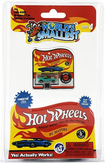 World’s Smallest Hot Wheels Series 4 – Twinduction (2011) (UPC: 854941007594)