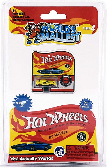 World’s Smallest Hot Wheels Series 4 – D-Muscle (2015) (UPC: 854941007594)