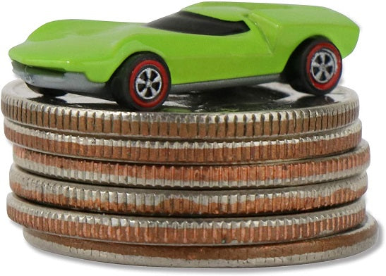 La serie de Hot Wheels más pequeña del mundo 4 - TURBOFIRE (1969) (UPC: 854941007594)