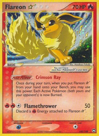 Flareon Star/108 - Power Keepers Holofoil-1