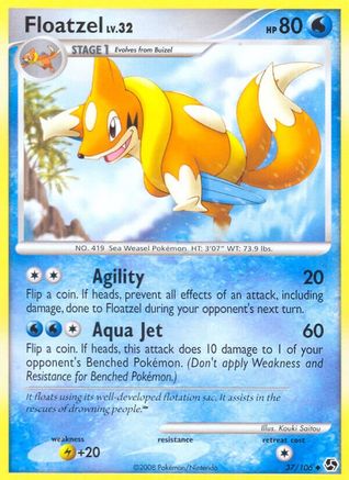 Floatzel/106 - Great Encounters-1