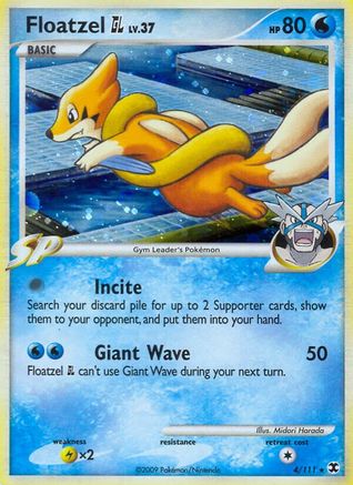 Floatzel GL/111 - Rising Rivals Reverse Holofoil-1