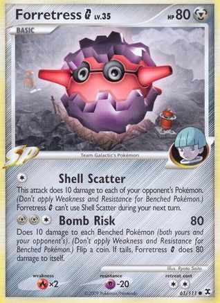 Forretress G/111 - Rising Rivals Reverse Holofoil-1