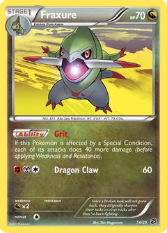 Fraxure (14)/20 - Dragon Vault Holofoil-1