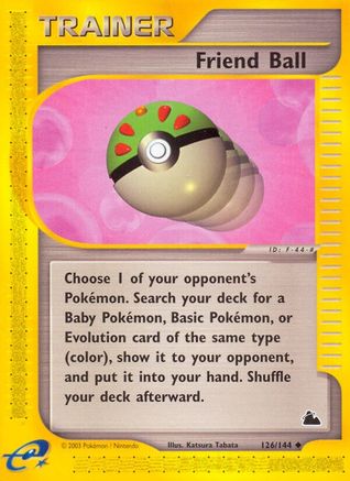 Friend Ball/144 - Skyridge Reverse Holofoil-1