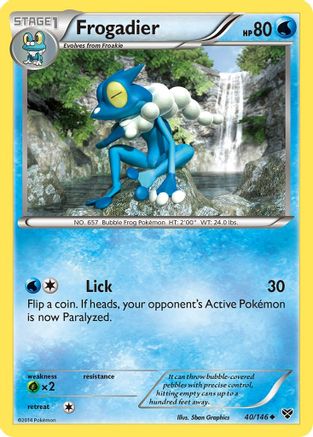Frogadier/146 - XY Base Set Reverse Holofoil-1