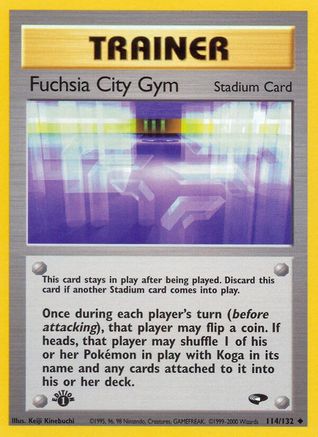 Fuchsia City Gym 114/132 - Gym Challenge Unlimited-1
