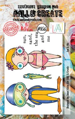 AALL and Create Stamp Set - 856 - Sea & Me-1