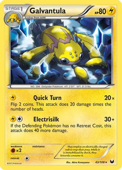 Galvantula/108 - Dark Explorers Reverse Holofoil-1