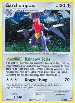 Garchomp/123 - Mysterious Treasures Reverse Holofoil-1