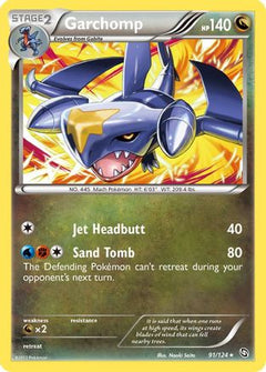 Garchomp (91)/124 - Dragons Exalted-1