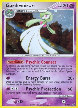 Gardevoir/127 - Platinum Reverse Holofoil-1