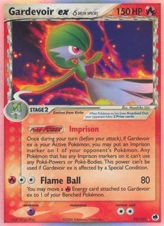 Gardevoir ex (Delta Species)/101 - Dragon Frontiers Holofoil-1
