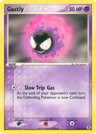 Gastly 63/112 - FireRed & LeafGreen-1