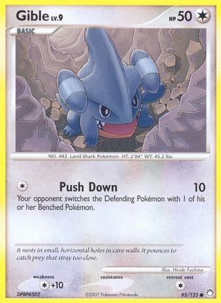 Gible 85/123 - Mysterious Treasures-1