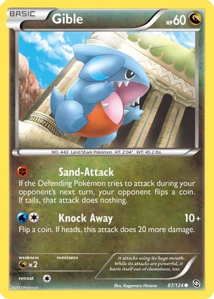 Gible (87) 87/124 - Dragons Exalted-1