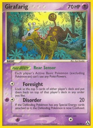 Girafarig/92 - Legend Maker-1