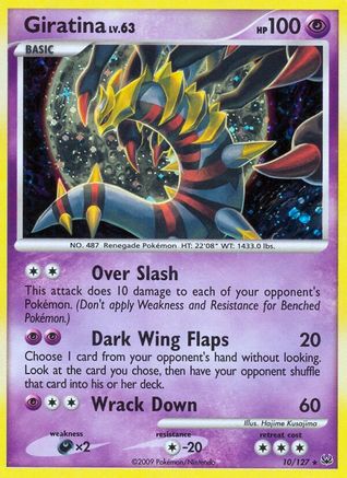 Giratina (10)/127 - Platinum Holofoil-1