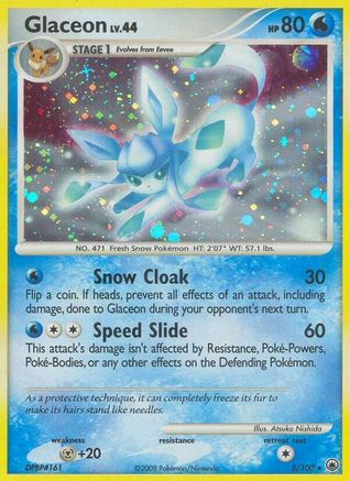 Glaceon (5)/100 - Majestic Dawn Reverse Holofoil-1