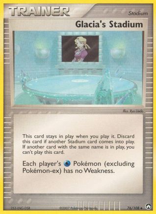 Glacia's Stadium/108 - Power Keepers Reverse Holofoil-1