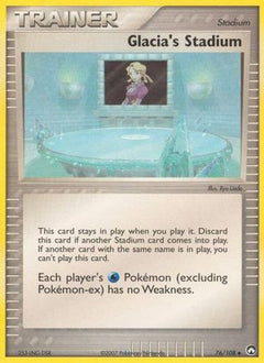 Glacia's Stadium/108 - Power Keepers Reverse Holofoil-1