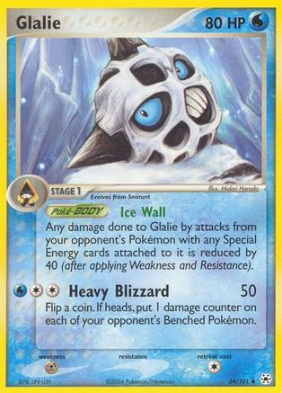Glalie/101 - Hidden Legends Reverse Holofoil