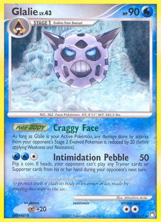 Glalie/123 - Mysterious Treasures Reverse Holofoil