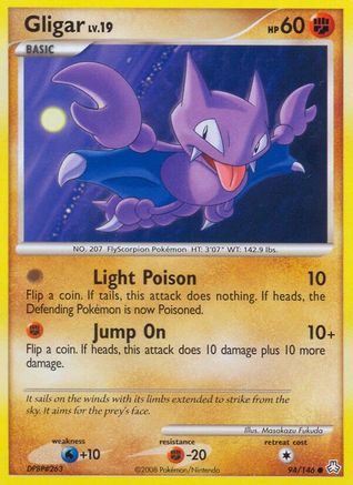 Gligar (94)/146 - Legends Awakened Reverse Holofoil-1