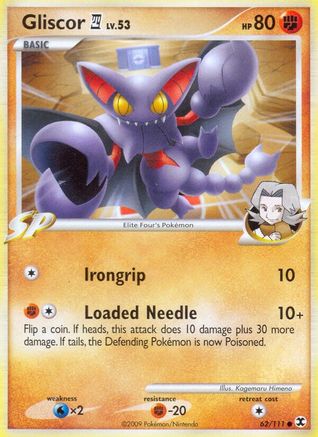 Gliscor E4/111 - Rising Rivals Reverse Holofoil-1