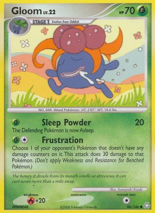 Gloom (96)/146 - Legends Awakened Reverse Holofoil-1