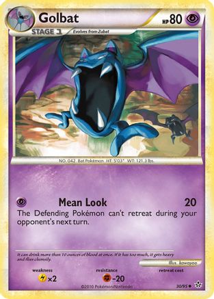 Golbat/95 - Unleashed Reverse Holofoil-1