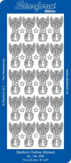 Deco Stickers - Small Angels-1