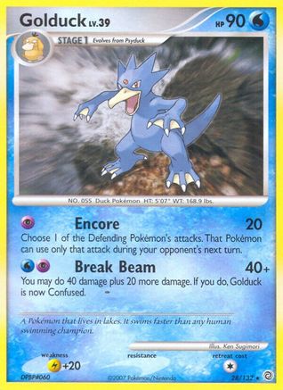 Golduck 28/132 - Secret Wonders-1