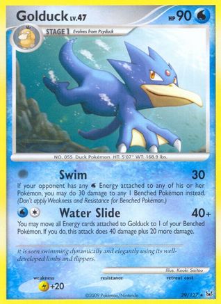 Golduck/127 - Platinum Reverse Holofoil-1