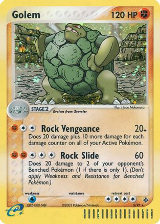 Golem/97 - Dragon Holofoil-1