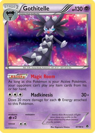 Gothitelle (47) 47/98 - Emerging Powers Reverse Holofoil-1