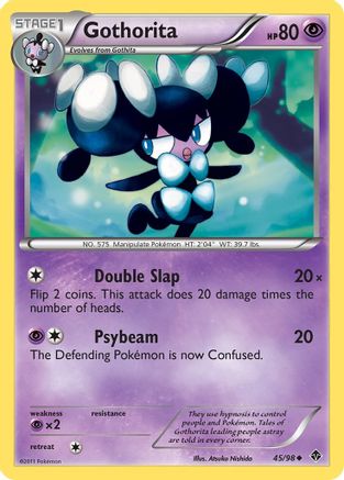 Gothorita (45)/98 - Emerging Powers Reverse Holofoil-1