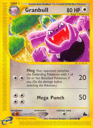 Granbull/144 - Skyridge Reverse Holofoil-1
