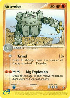 Graveler - 29/97/97 - Dragon Reverse Holofoil-1