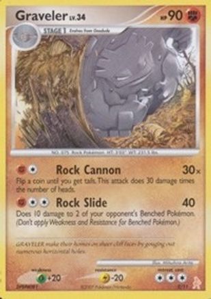 Graveler - DP Trainer Kit Manaphy & Lucario-1