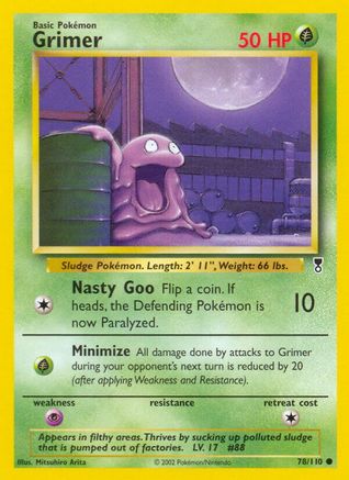 Grimer/110 - Legendary Collection Reverse Holofoil-1